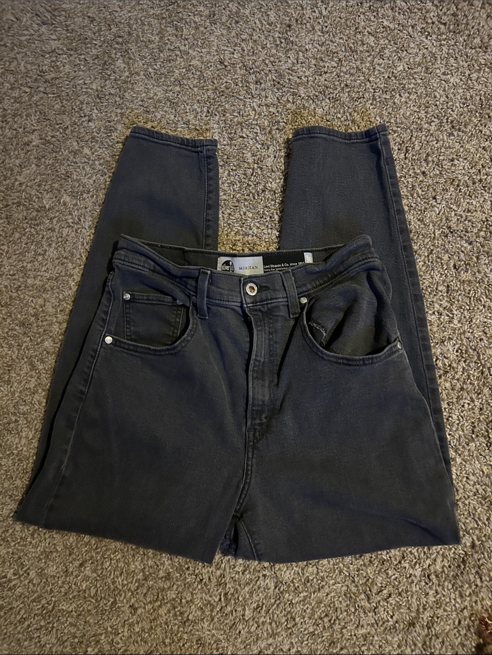 Silver Tab Mom Jean Levi Strauss